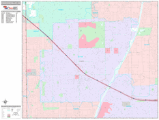 Fountain Valley Digital Map Premium Style